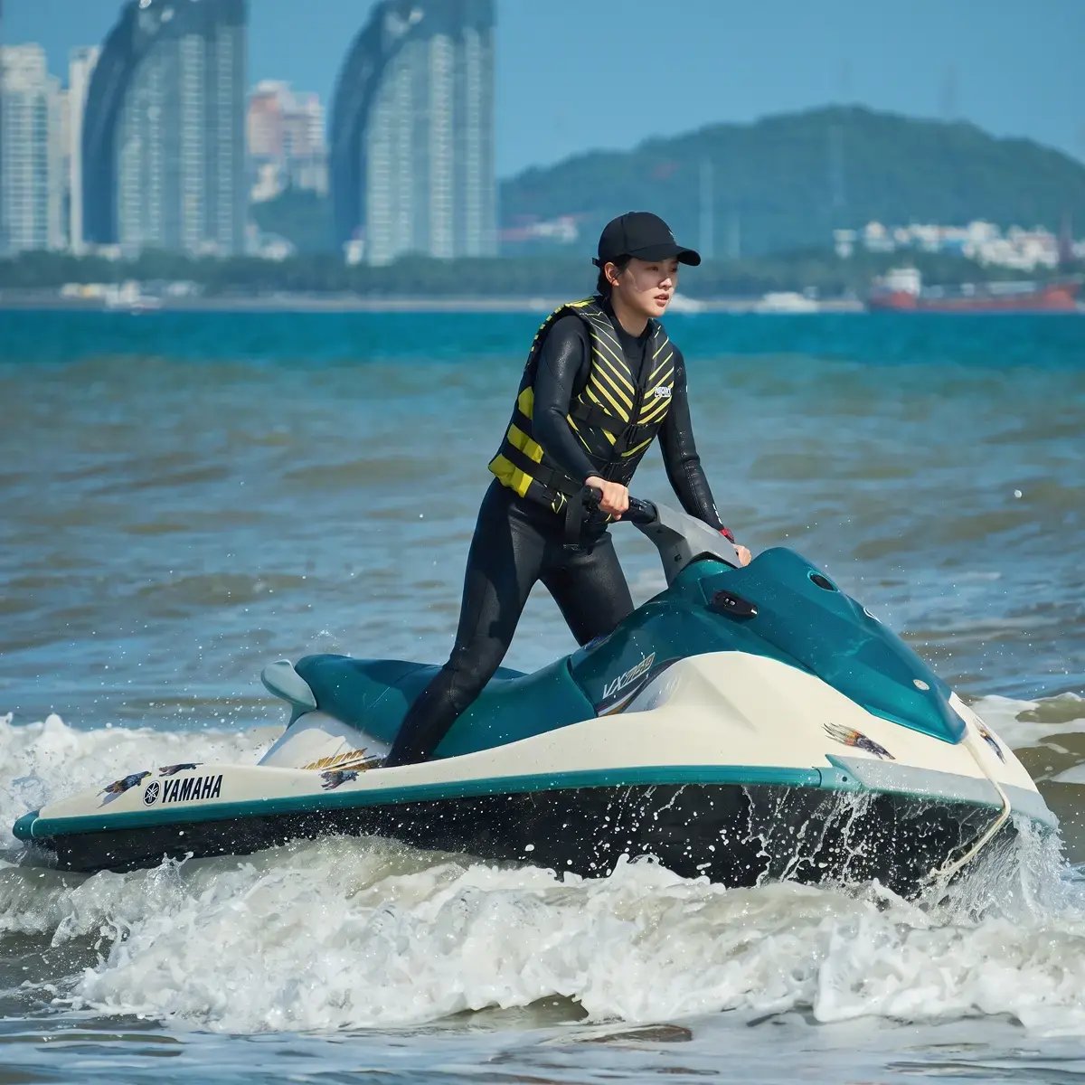 jet ski riding